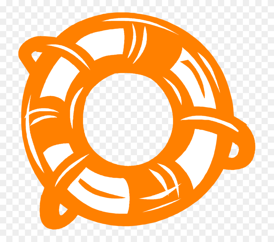 Vector Illustration Of Life Ring Preserver Personal - Life Preserver Vector Clipart