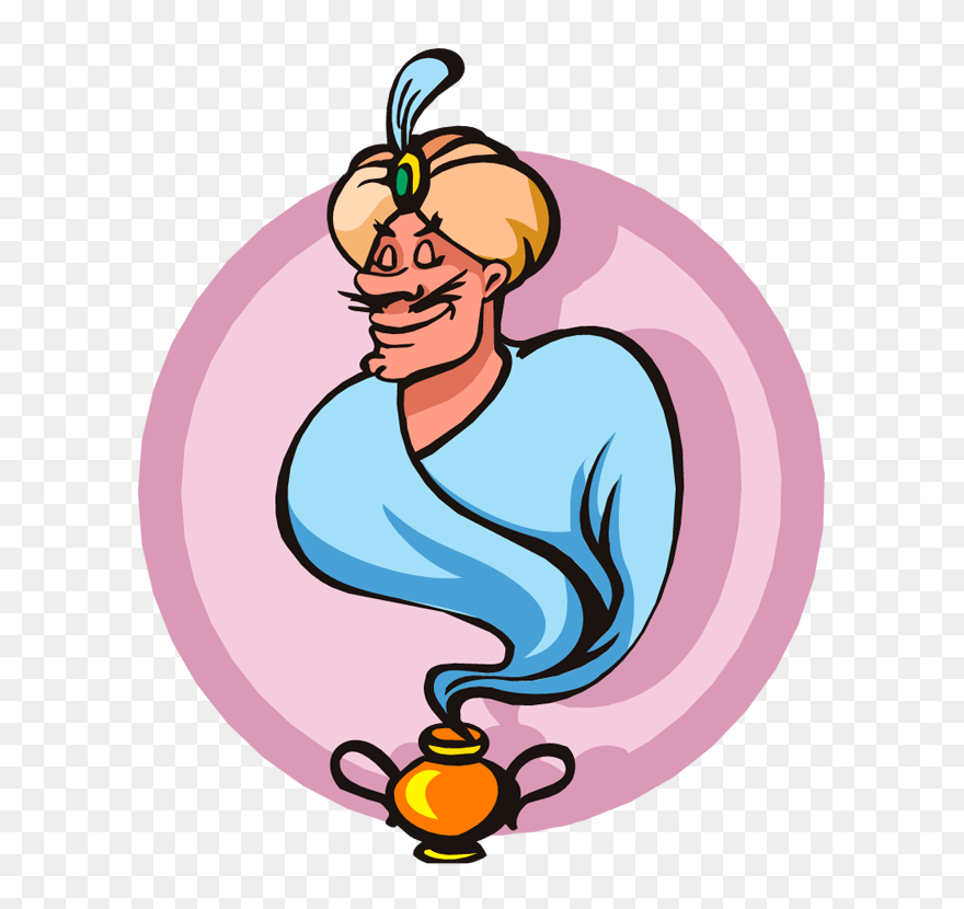 Genie In Bottle Clipart
