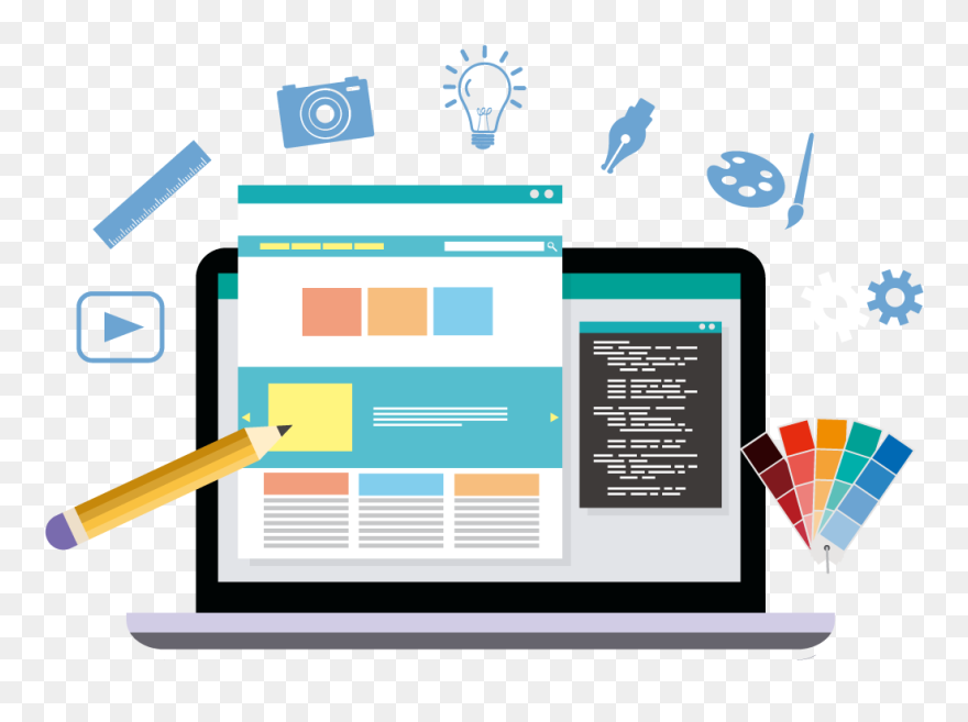 Website Design Graphic Clipart