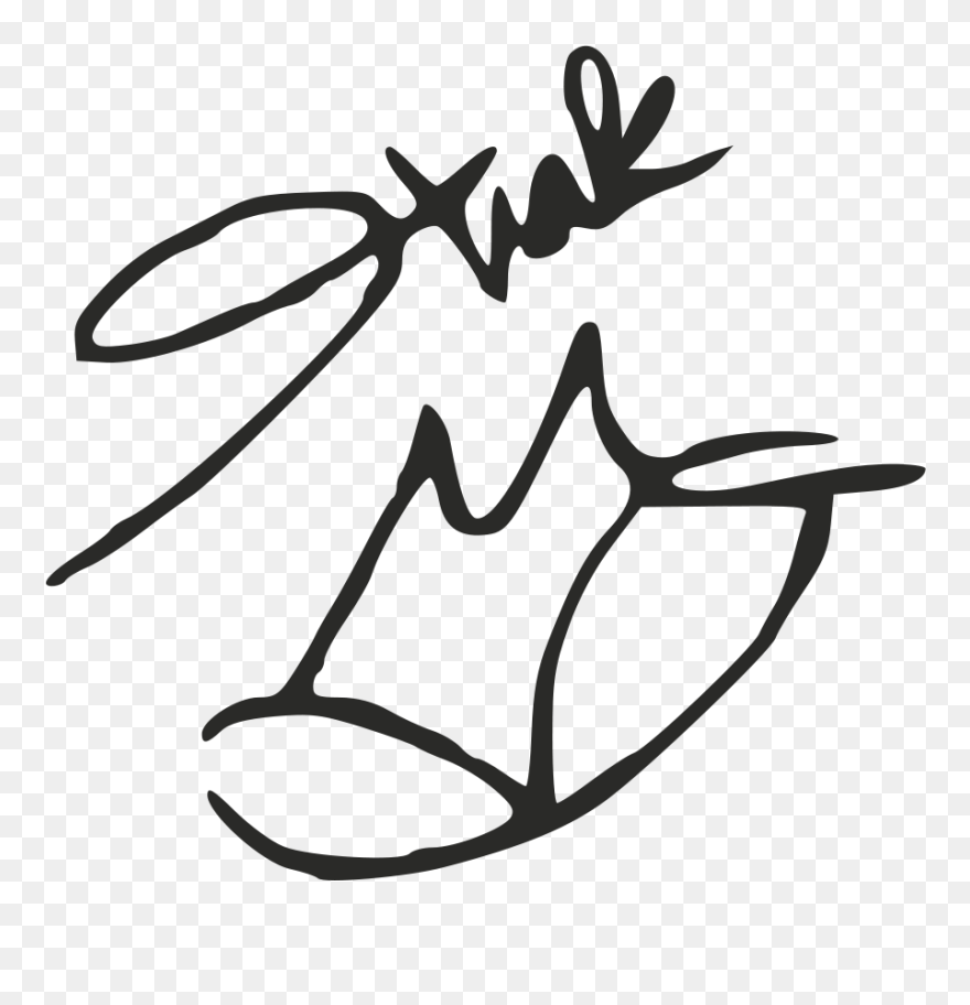 Shakira Signature Clipart
