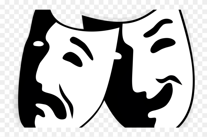 Happy Sad Mask Png Clipart