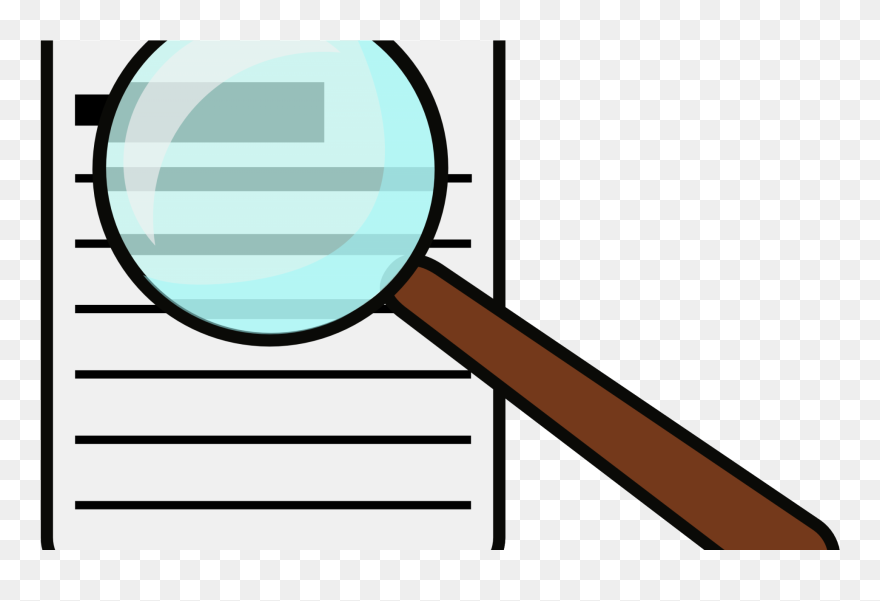 With Glass - Magnifying Glass Detective Clip Art - Png Download