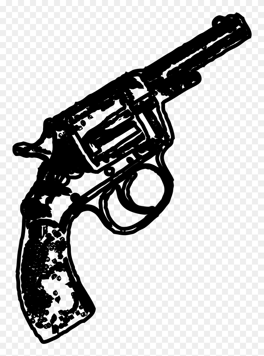 Revolver Png Dibujo Clipart