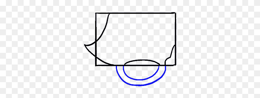 How To Draw Cartoon Revolver - Line Art Clipart