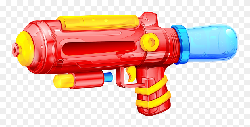Water Gun Portable Network Graphics Clip Art Pistol - Water Gun Png Hd Transparent Png