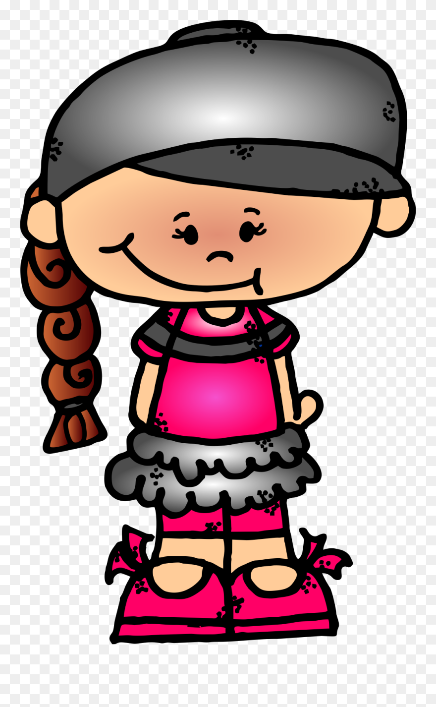 Girls Name Melonhead Clipart