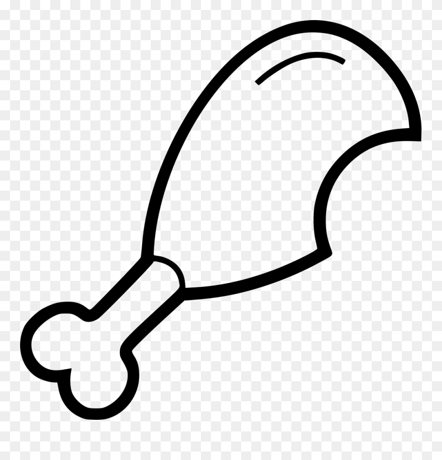 Chicken Leg Svg Png Icon Free Download - Chicken Legs Clipart Png Transparent Png