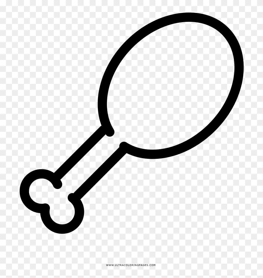 Transparent Drumstick Clip Art - Transparent Background Dog Treat Clipart - Png Download