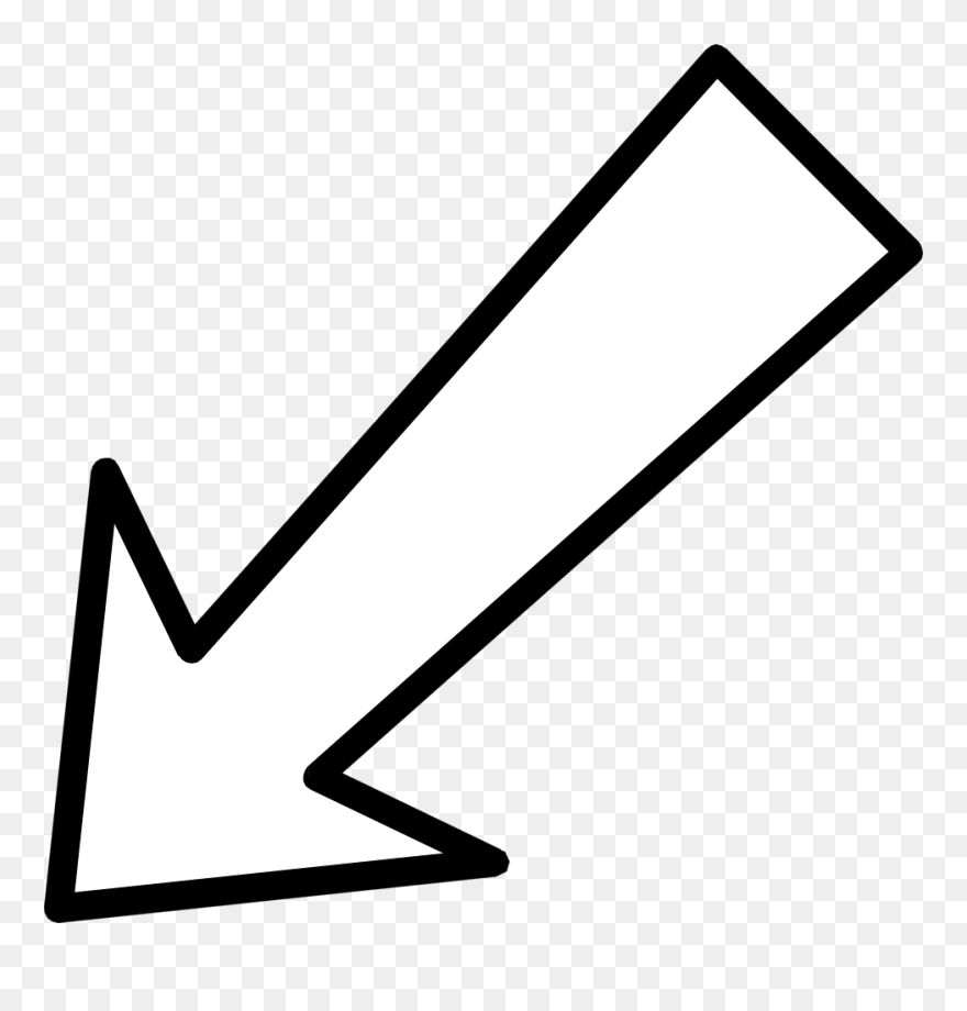 Download Vector White Arrow Png Clipart (#5524764) - PinClipart