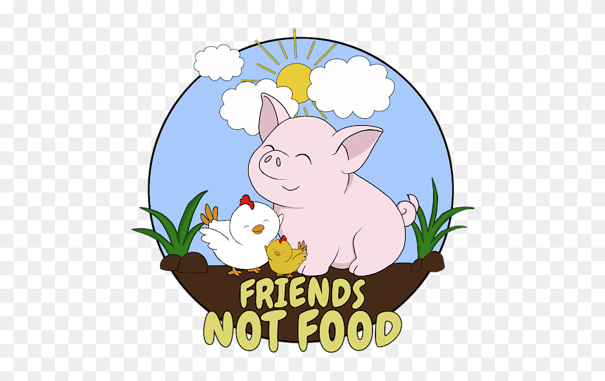 Pig Friend Not Food Clipart