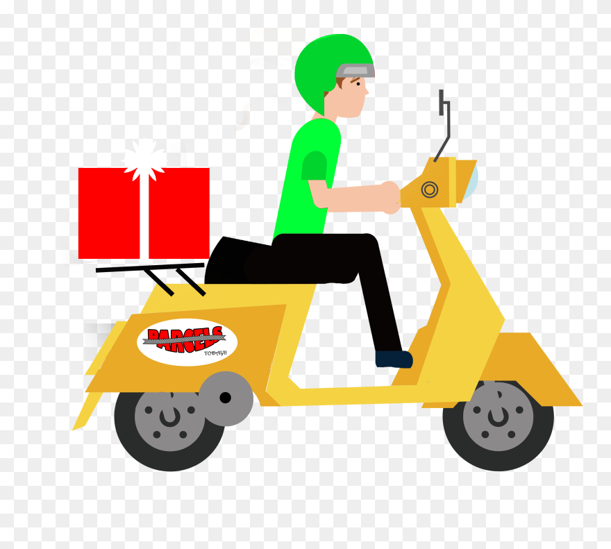 Delivery Boy Vector Png Clipart