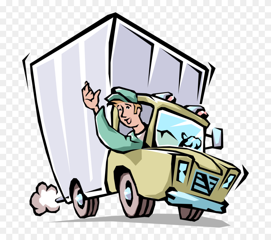 More In Same Style Group - Delivery Truck Clipart - Png Download