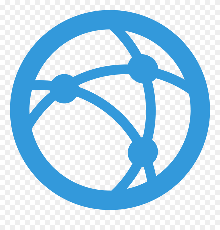 Banner Black And White Network Clipart Distribution - Content Delivery Network Logo - Png Download