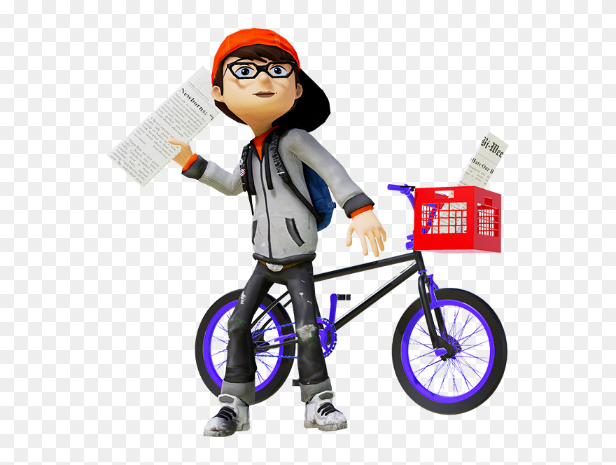 Delivery Clipart Bike Delivery - Png Download