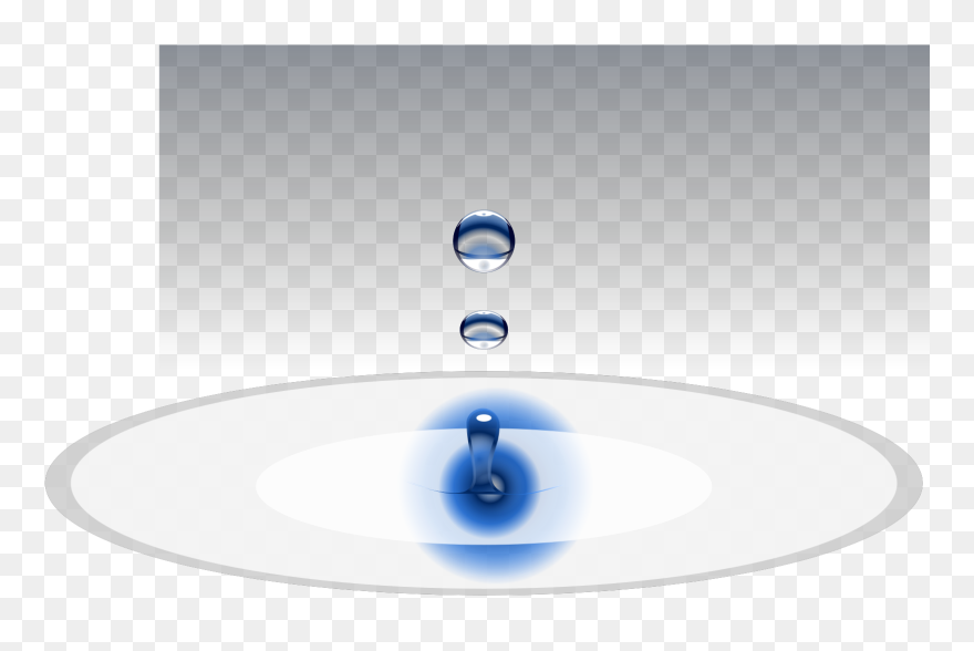 Transparent Water Drop Clipart - Drop - Png Download