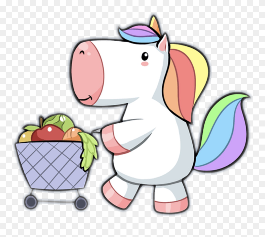 #kawaii #unicorn #kawaiiunicorn #sticker #stickers - Einkaufen Comic Clipart