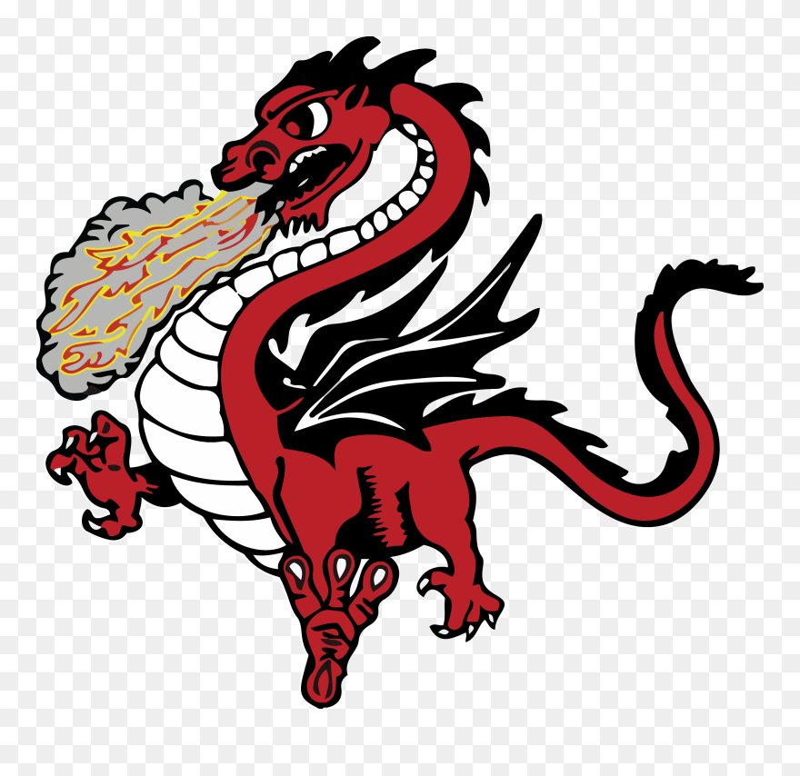Return Home - Purcell Oklahoma Dragons Clipart