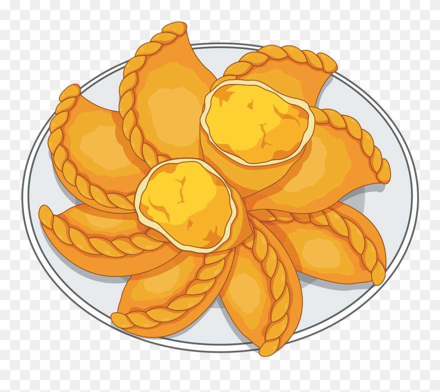 Curry Puff Cartoon Png Clipart
