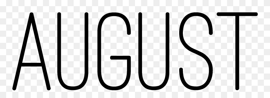 August Png Clipart