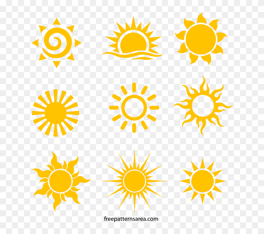 Sun Vector Clipart