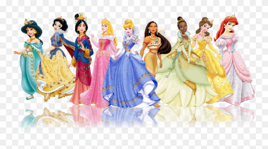 Walt Disney World Rapunzel Minnie Mouse Princess Aurora - Disney Princesses Transparent Background Clipart