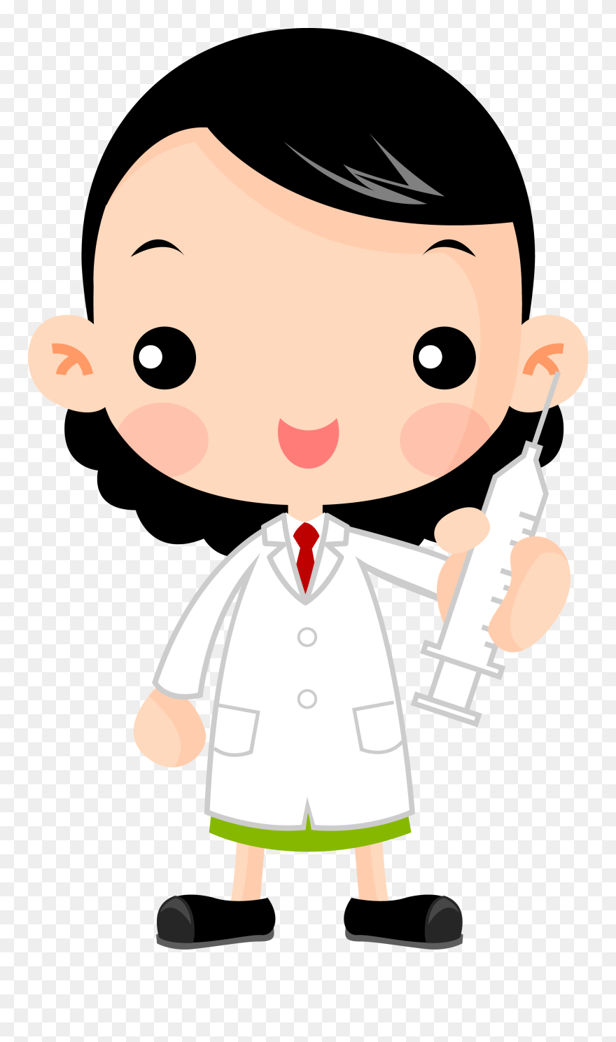 Doctor Vector - Doctora Cartoon Png Clipart