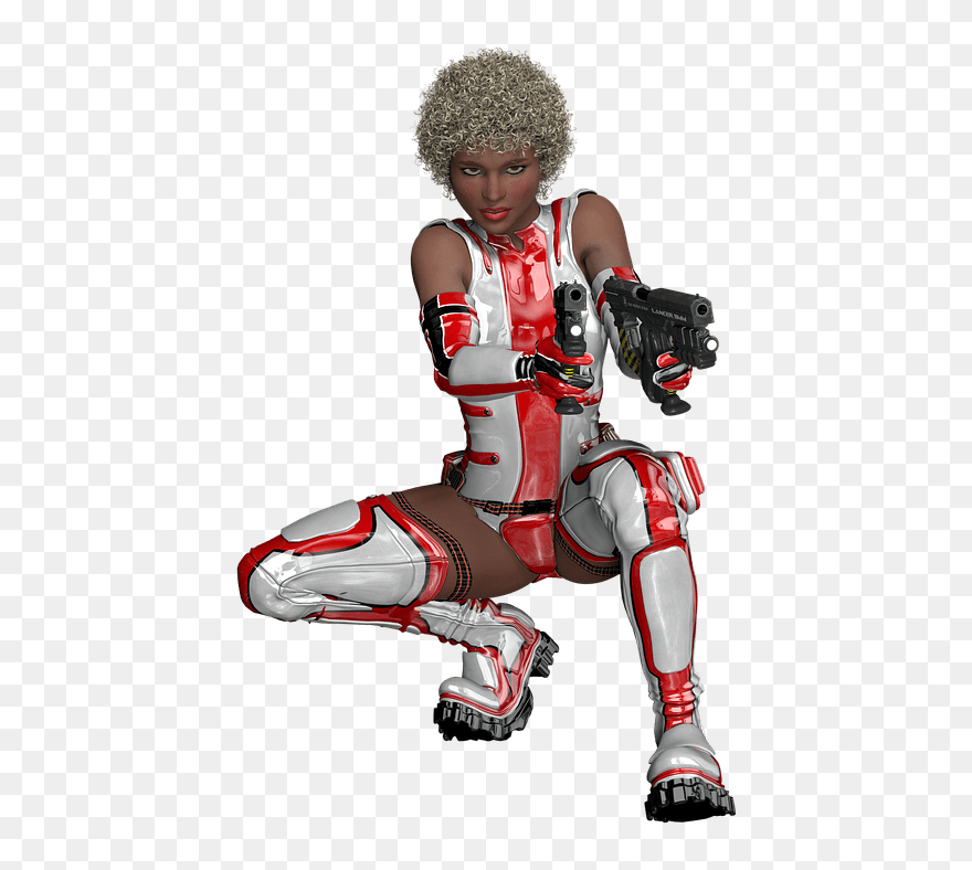 Sci Fi Warrior Clip Arts - Science Fiction - Png Download