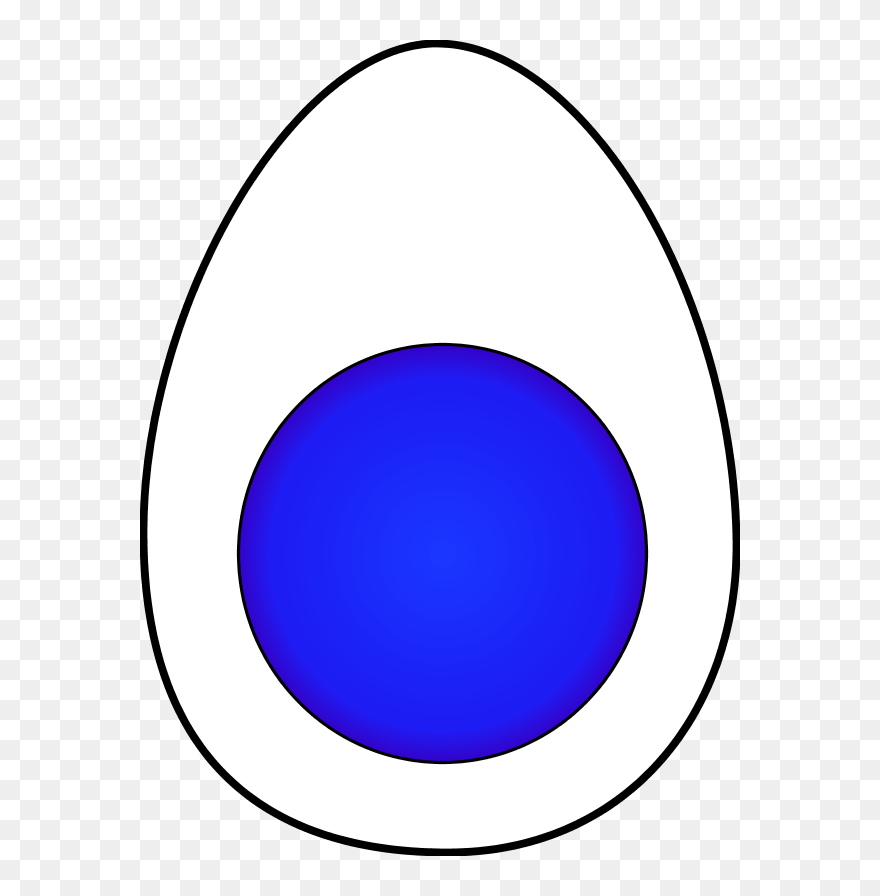 Hard Boiled Egg - Christmas Ornament Clip Art - Png Download