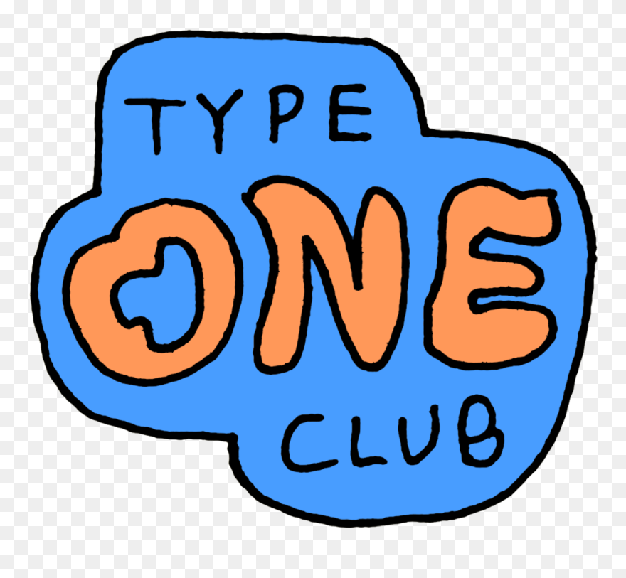 Type 1 Diabetes Doodles Clipart