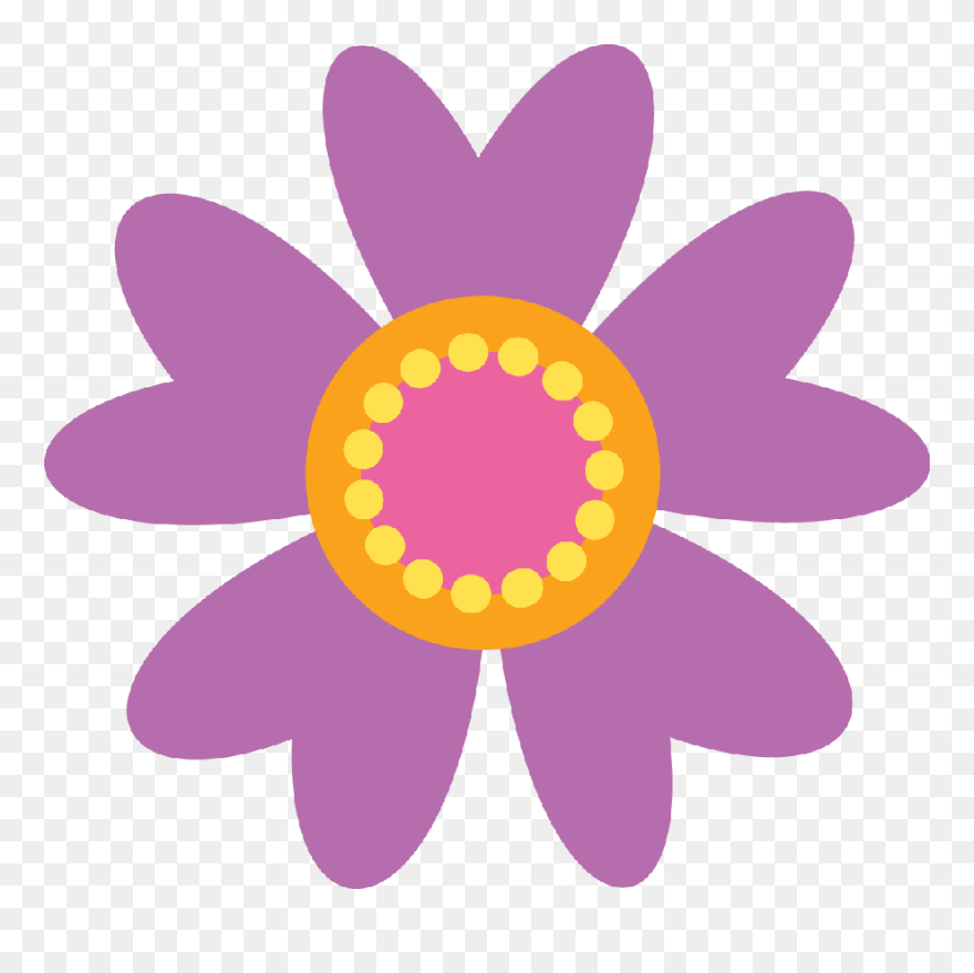 Flowers Clipart - Rapunzel Flowers Clip Art - Png Download