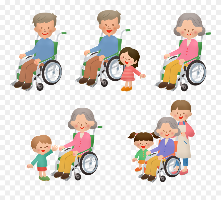 Transparent Free Clipart Senior Citizens - Png Download
