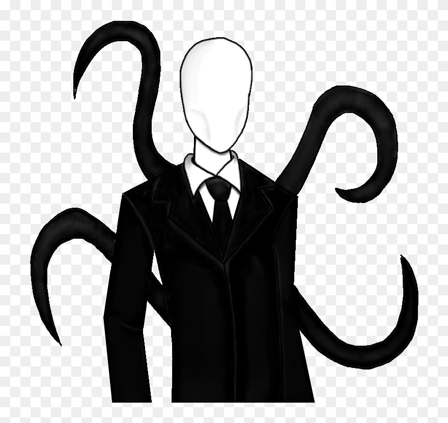 Slenderman Clipart Slender Man - Creepypasta Slenderman - Png Download