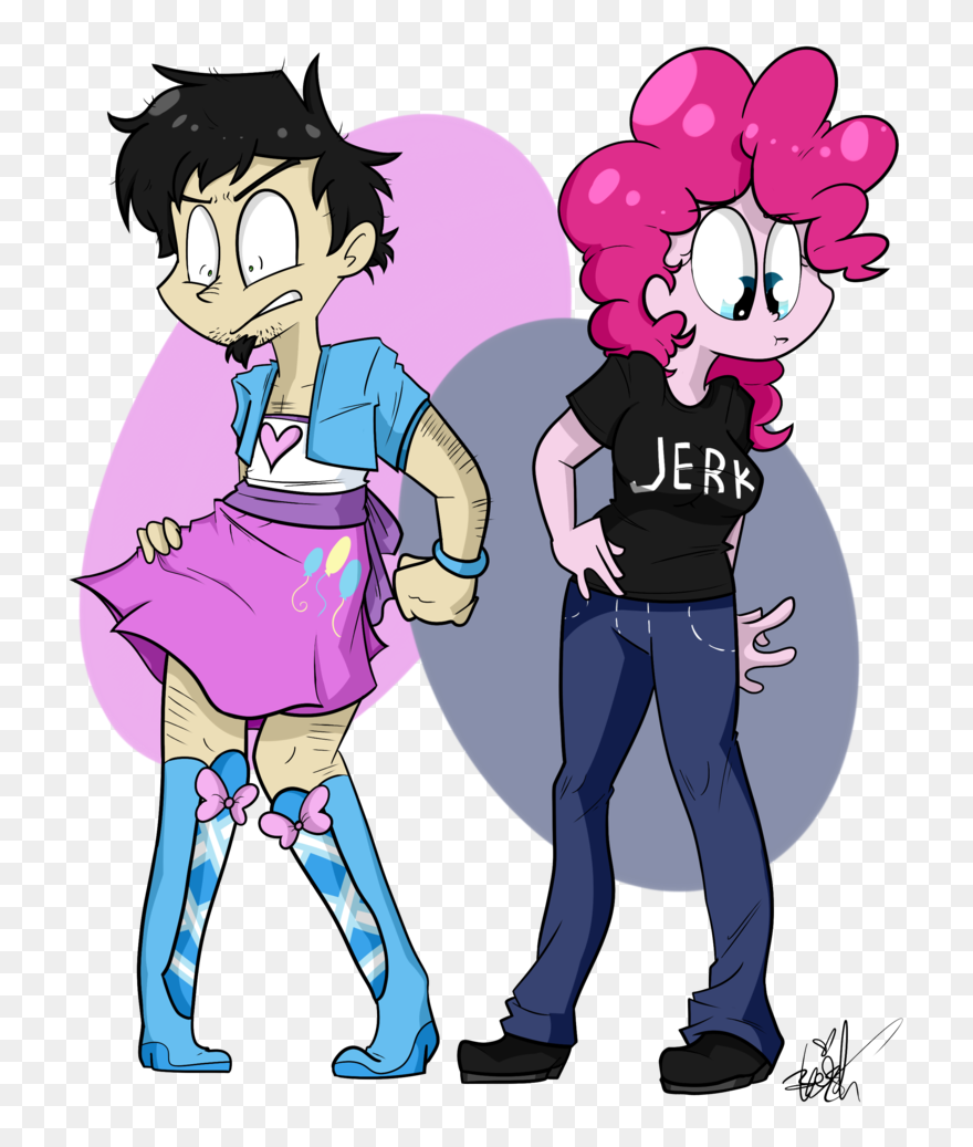 Secret Clipart Group Gossip - Boy And Girl Clothes Swap - Png Download