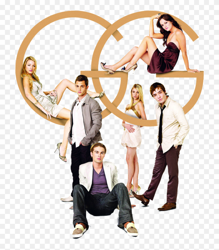 Transparent Gossiping Clipart - Gossip Girl Png