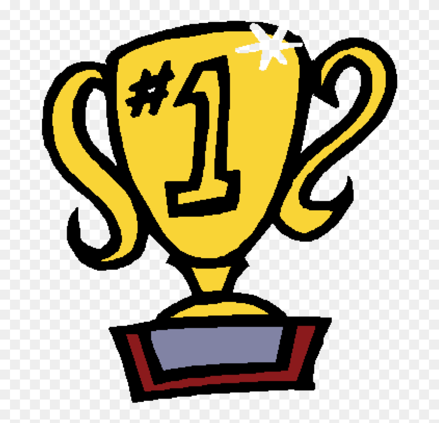 Transparent Gossip Clipart - 1st Place Trophy Clipart Transparent - Png Download