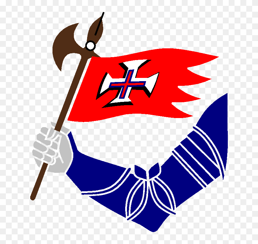 Logo Brazo Con Hacha Clipart