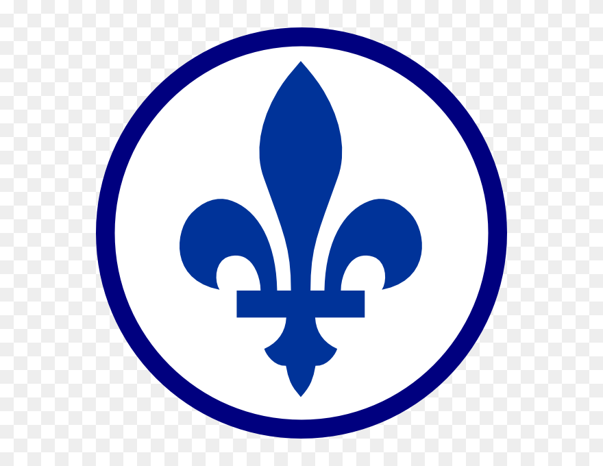 Clipart Quebec Flag - Transparent Fleur De Lis Symbol - Png Download