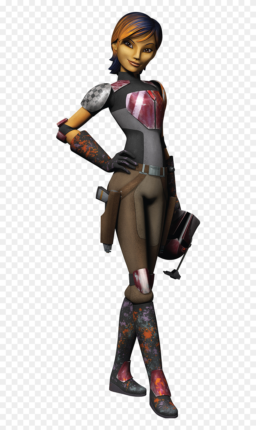 Png Star Wars Rebels - Star Wars Rebels Sabine Wren Clipart