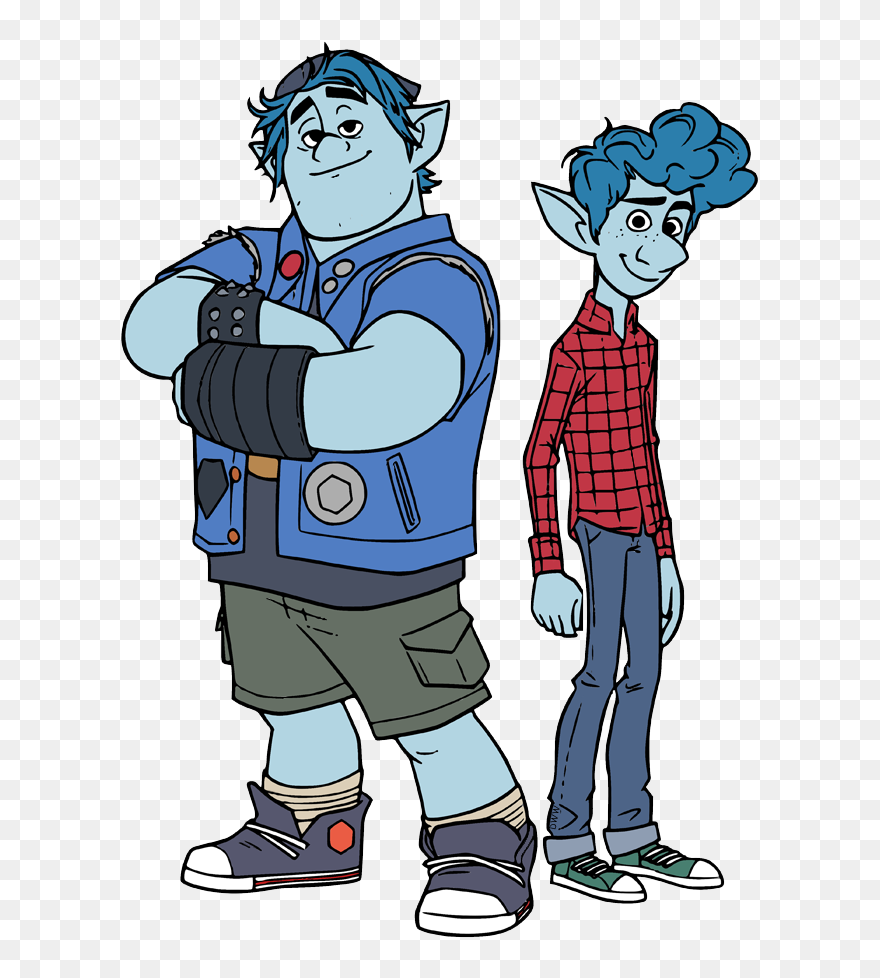 Onward Ian And Barley Clipart