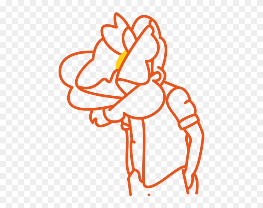 Saveout Flowerman W Clipart