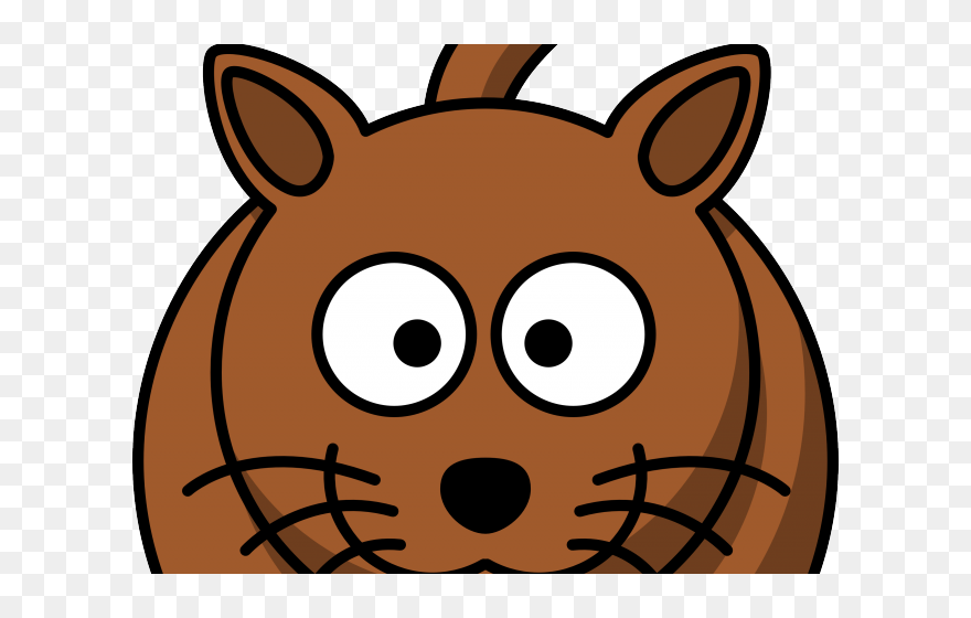Cartoon Animals Clipart Panda Bear - Cartoon Orange Cat Png Transparent Png