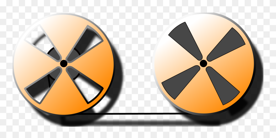 Wheel,symbol,automotive Design - Movie Reel Gif Png Clipart