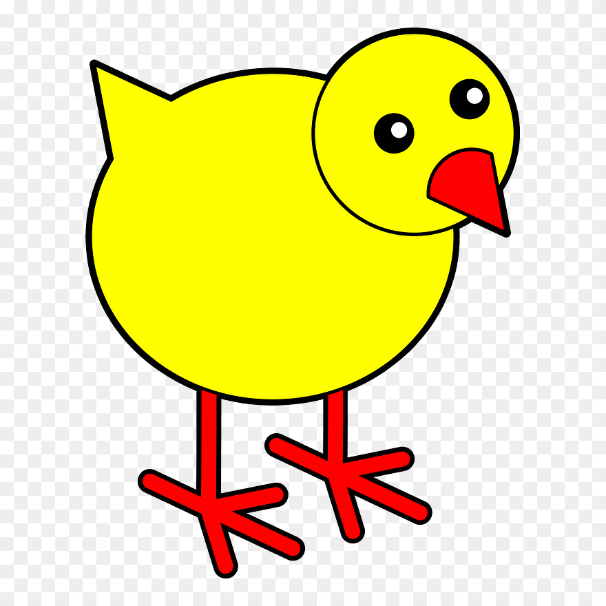 Chicken Icon Clipart - Cartoon - Png Download