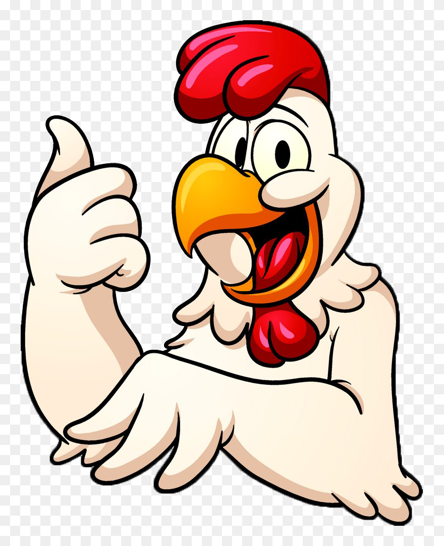 Chicken Cartoon Hd Image Free Png Clipart - Happy Cartoon Chicken Transparent Png