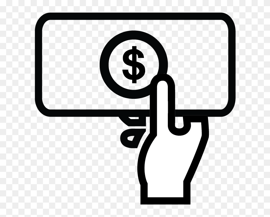 Black Dollar Sign Money Icon - Marilyn Manson Dollar Sign Clipart