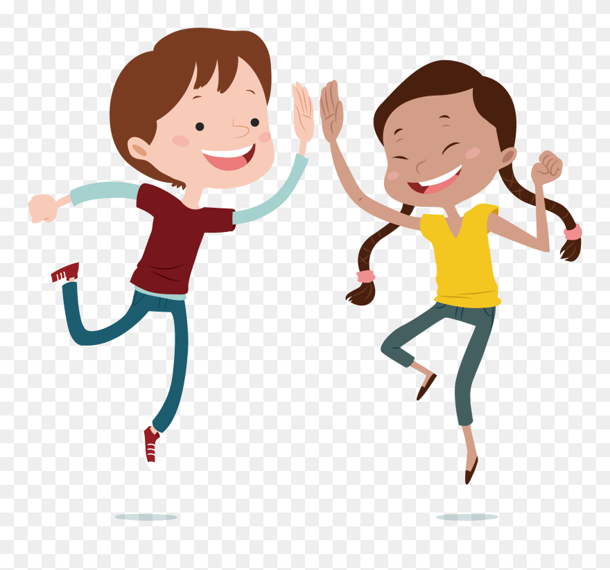 Jumping Clipart Child Jump - Kids Jumping Clipart - Png Download