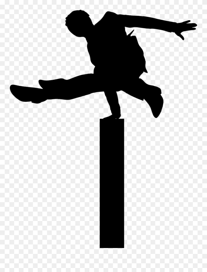 Download Free Illustration Of Escape, Jump, Silhouette, - Escape Silhouette Clipart