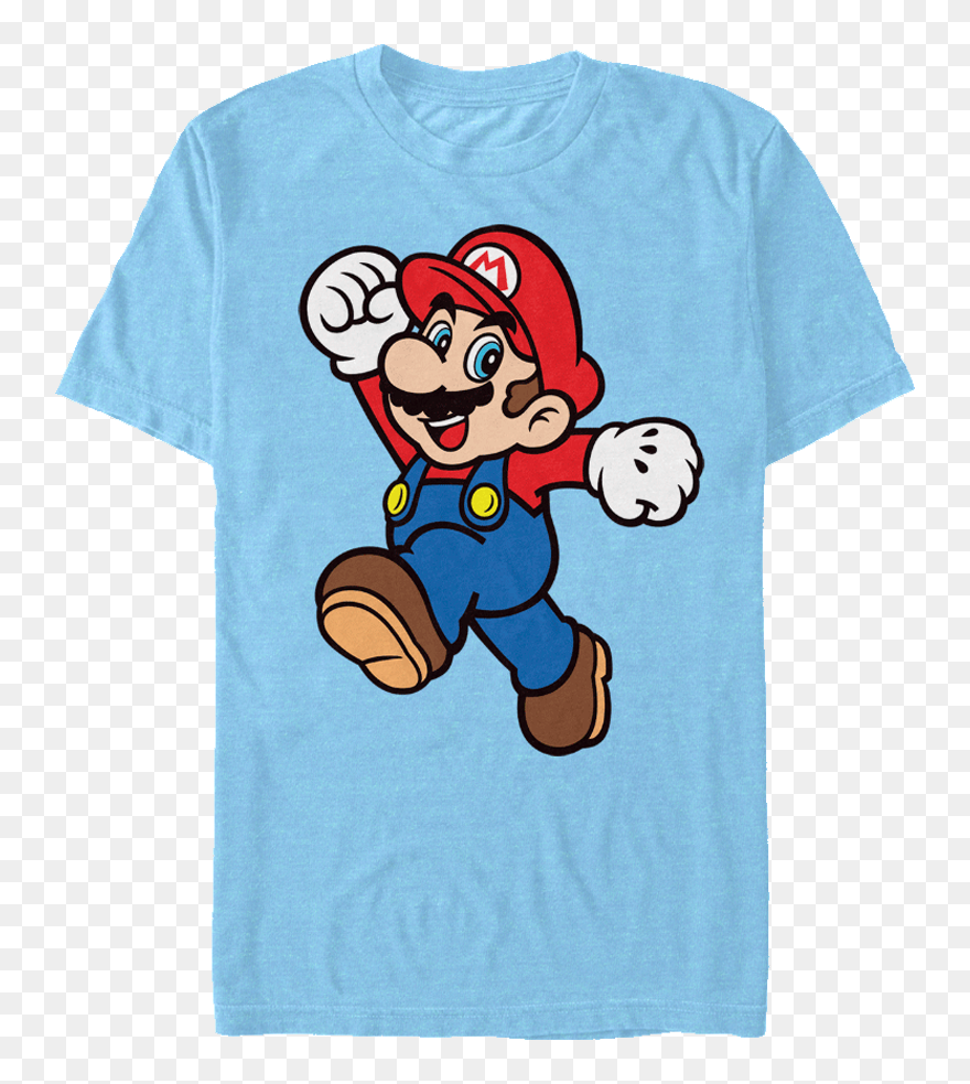 Jump Pose Super Mario Bros - Mario Bros Vector Png Clipart