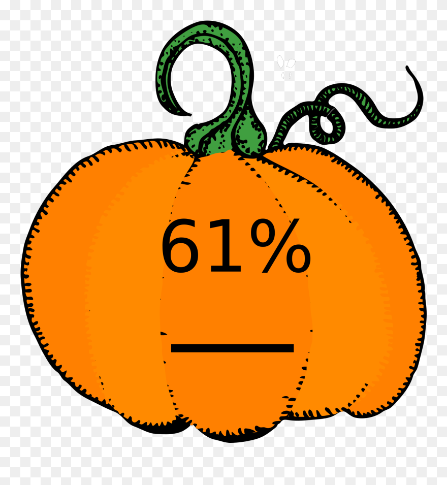 Gray Pumpkin Clipart - Png Download