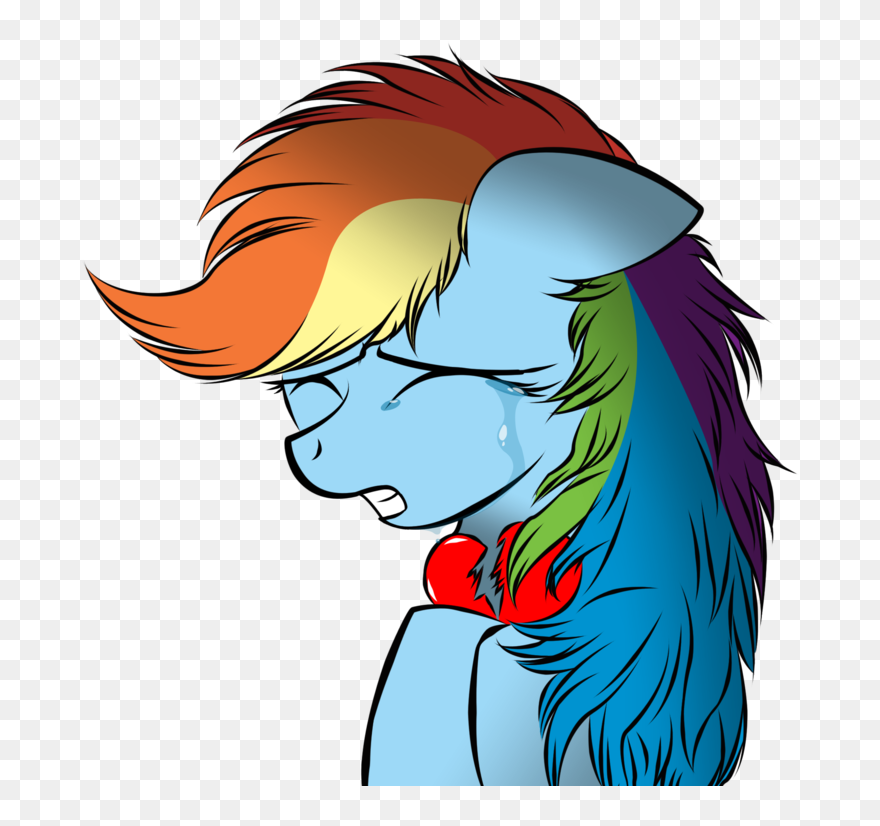 Artist V D K Crying Eyes - My Little Pony Ahegao Clipart